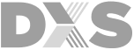 Logo of DXS to represent companies that KORE serves